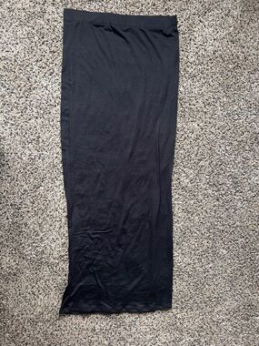 Everyday Black Maxi Skirt - Sleek Women's Tube Style